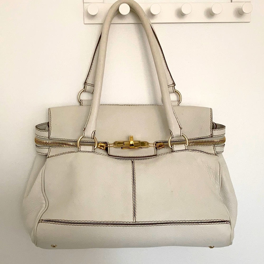 MaxMara Margaux Bag in Cream White